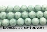 CAS308 15.5 inches 20mm round snowflake angelite gemstone beads