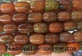 AGBS102 15 inches 13*18mm drum agate gemstone beads wholesale