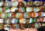 AGBS104 15 inches 13*18mm drum agate gemstone beads wholesale