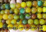 AGBS127 15 inches 14mm round agate gemstone beads wholesale