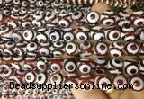 AGBS185 15 inches 10mm round tibetan dzi agate beads wholesale