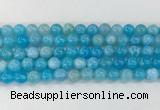 AGBS81 15 inches 8mm round blue fire agate beads wholesale