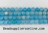 AGBS82 15 inches 10mm round blue fire agate beads wholesale