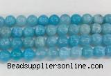 AGBS83 15 inches 12mm round blue fire agate beads wholesale