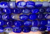 AGBS93 15 inches 13*18mm drum agate gemstone beads wholesale