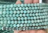 AMBS02 15 inches 6mm round amazonite beads wholesale