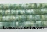 ASBS03 15 inches 3*8mm heishi peacock angelite gemstone beads