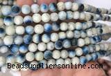 BIBS01 15 inches 6mm round blue ice glacierite stone beads wholesale