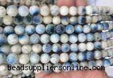 BIBS02 15 inches 8mm round blue ice glacierite stone beads wholesale