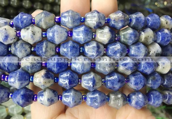 BLBS29 15 inches 10*11mm bell sodalite beads wholesale