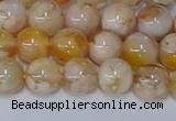 CAA1072 15.5 inches 8mm round sakura agate gemstone beads