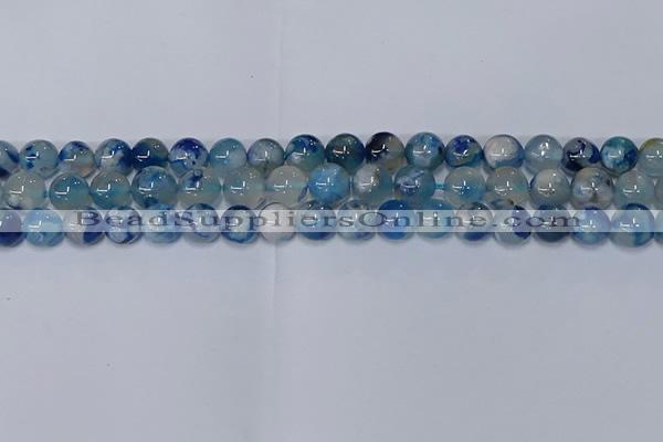 CAA1082 15.5 inches 8mm round sakura agate gemstone beads