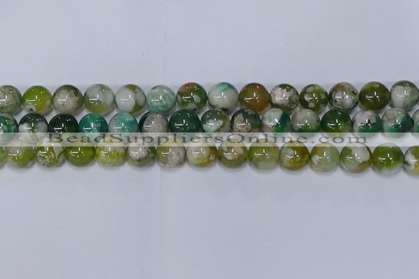 CAA1093 15.5 inches 10mm round sakura agate gemstone beads