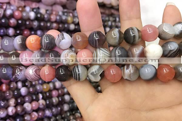 CAA1254 15.5 inches 12mm round Botswana agate beads wholesale