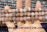 CAA1403 15.5 inches 8mm round matte druzy agate beads