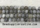 CAA1806 15.5 inches 16mm round banded agate gemstone beads