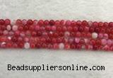 CAA1891 15.5 inches 6mm round banded agate gemstone beads