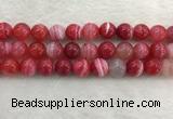 CAA1896 15.5 inches 16mm round banded agate gemstone beads