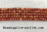 CAA1901 15.5 inches 6mm round banded agate gemstone beads