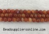 CAA1904 15.5 inches 12mm round banded agate gemstone beads