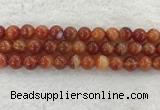 CAA1905 15.5 inches 14mm round banded agate gemstone beads