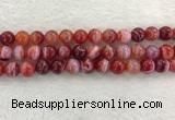 CAA1924 15.5 inches 12mm round banded agate gemstone beads