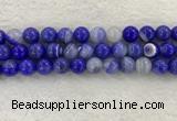 CAA1946 15.5 inches 16mm round banded agate gemstone beads