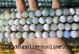 CAA2242 15.5 inches 10mm faceted round banded agate beads