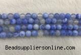 CAA2334 15.5 inches 10mm round banded agate gemstone beads