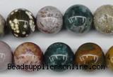 CAA234 15.5 inches 16mm round ocean agate gemstone beads wholesale