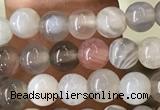 CAA2378 15.5 inches 4mm round Botswana agate beads wholesale