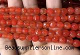 CAA3305 15 inches 6mm faceted round agate beads wholesale