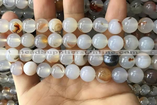 CAA3599 15.5 inches 10mm round dendritic agate beads wholesale