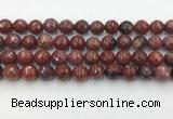 CAA3631 15.5 inches 10mm faceted round Portuguese agate beads