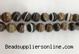 CAA3804 15.5 inches 16mm round line agate beads wholesale