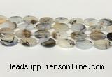 CAA4388 15.5 inches 15*20mm oval Montana agate beads