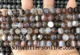 CAA4916 15.5 inches 6mm round Botswana agate beads wholesale