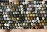 CAA4920 15.5 inches 4mm round ocean agate beads wholesale