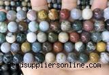 CAA4923 15.5 inches 10mm round ocean agate beads wholesale