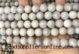 CAA4930 15.5 inches 10mm round grey agate beads wholesale