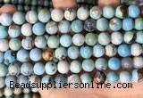 CAA4973 15.5 inches 8mm round agate gemstone beads wholesale