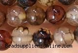 CAA5047 15.5 inches 6mm round dragon veins agate beads wholesale