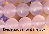 CAA5082 15.5 inches 8mm round purple agate beads wholesale