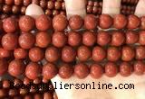 CAA5102 15.5 inches 12mm round red agate gemstone beads