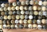 CAA5258 15.5 inches 10mm round dendrite agate beads wholesale