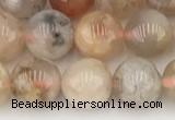 CAA5281 15.5 inches 8mm round sakura agate gemstone beads