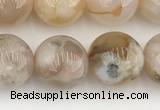 CAA5283 15.5 inches 12mm round sakura agate gemstone beads