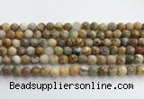 CAA5291 15.5 inches 6mm faceted round crazy lace agate beads wholesale