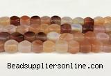 CAA5372 15.5 inches 10*12mm - 11*16mm faceted nuggets agate beads