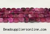 CAA5375 15.5 inches 10*12mm - 11*16mm faceted nuggets agate beads